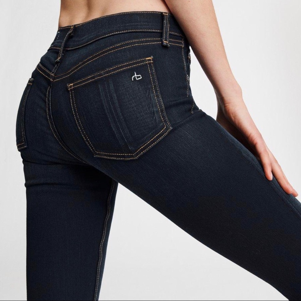 Rag & bone skinny jeans.